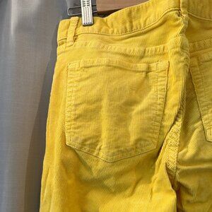 J. Crew Yellow Cords